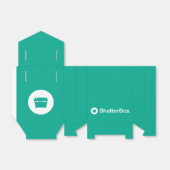 ShelterBox Favoriete dozen Bedankdoosjes (Uitgevouwen)