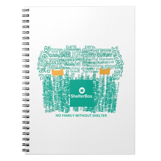 ShelterBox-laptop Notitieboek (Voorkant)