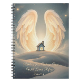 Sheltering Wings - Christian Prayer & Hope Journal Notitieboek
