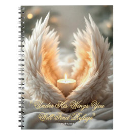 Sheltering Wings - Christian Prayer & Hope Journal Notitieboek
