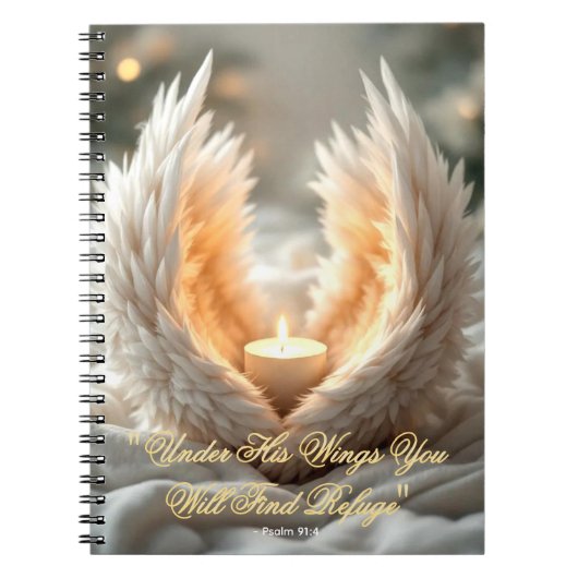 Sheltering Wings - Christian Prayer & Hope Journal Notitieboek (Voorkant)