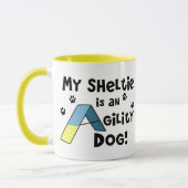 Sheltie Agility Dog Mok (Links)