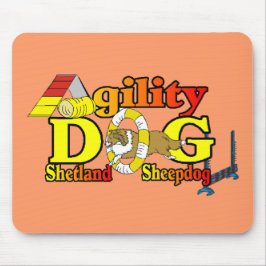 Sheltie Agility Shetland Sheepdog Gifts Muismat