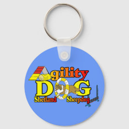 Sheltie Agility Shetland Sheepdog Gifts Sleutelhanger