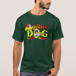 Sheltie Agility Shetland Sheepdog Gifts T-shirt
