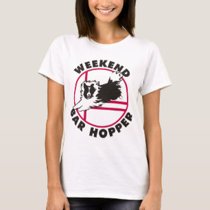 Sheltie Agility Weekend Bar Hopper T-shirt