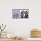 Sheltie Art waar liefde groeit Poster (Keuken)