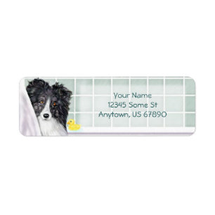 Sheltie Bath Bi Black Labels
