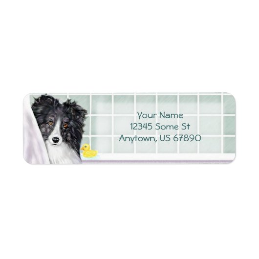 Sheltie Bath Bi Black Labels (Voorkant)