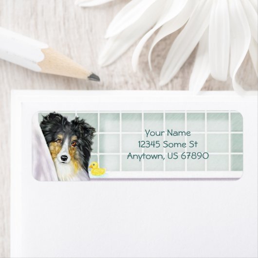 Sheltie Bath Tri Color Labels (Insitu)