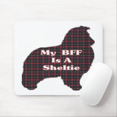 Sheltie BFF Gifts Muismat (Met muis)
