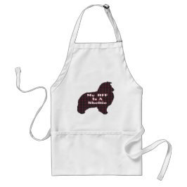 Sheltie BFF Gifts Standaard Schort