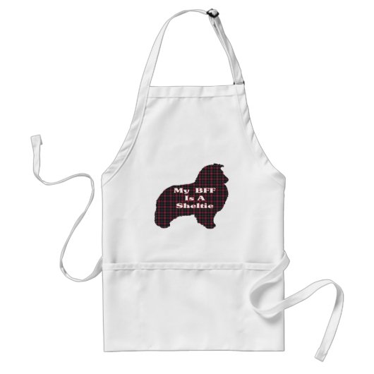 Sheltie BFF Gifts Standaard Schort (Voorkant)