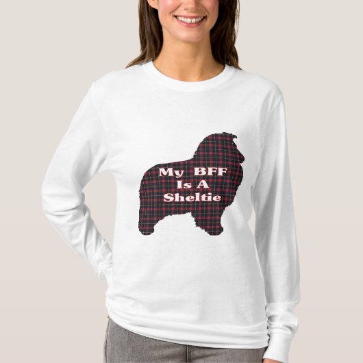 Sheltie BFF Gifts T-shirt (Voorkant)
