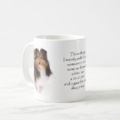 Sheltie Blessing Mok (Voorkant links)