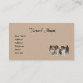 Sheltie Breeder Visitekaartje (Achterkant)