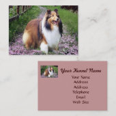 Sheltie Breeder Visitekaartje (Voorkant / Achterkant)