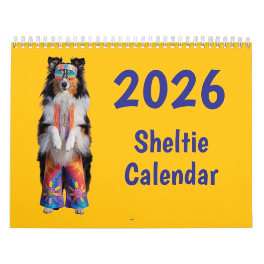 Sheltie Calendar Kalender (Hoes)