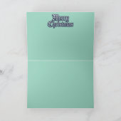 Sheltie Christmas Cookie Card Kaart (Binnen)