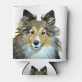 Sheltie Collie Herd Dog Blikjeskoeler (Voorkant)