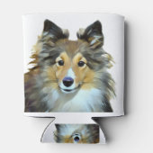 Sheltie Collie Herd Dog Blikjeskoeler (Achterkant)