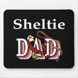 Sheltie Dad Gifts Muismat