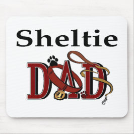 Sheltie Dad Gifts Muismat