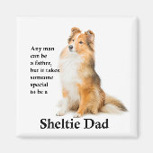 Sheltie Dad Magnet (Voorkant)