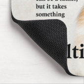 Sheltie Dad Mousepad Muismat (Hoek)