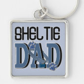 Sheltie DAD Sleutelhanger (Voorkant)