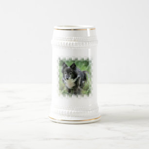 Sheltie Dog Afbeelding Beer Stein Bierpul