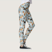 Sheltie Dog Bones and Paws Leggings (Rechts)