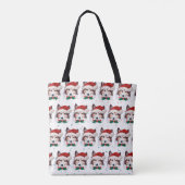 Sheltie Dog Breed Christmas Stars Tote Bag (Achterkant)