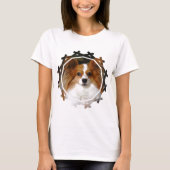 Sheltie Dog Dames uitgerust met T-Shirt (Voorkant)
