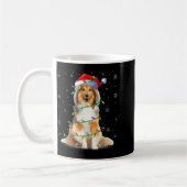 Sheltie Dog Lover Xmas Lighting Santa Sheltie Chri Koffiemok (Links)