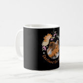 Sheltie Dog Shetland Sheepdog Gift Idea Koffiemok (Voorkant links)