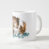 Sheltie en Boy Dog Knuffel Grote Koffiekop (Voorkant rechts)