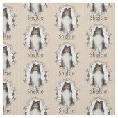 Sheltie Fabric Stof (Swatch)