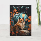 Sheltie Halloween Kaart (Voorkant)