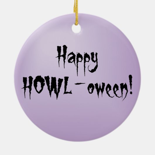 Sheltie Halloween Keramisch Ornament (Achterkant)