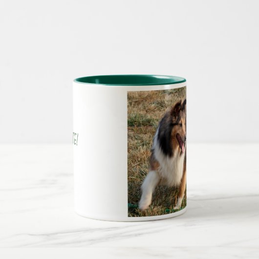 SHELTIE HAVING FUN TWEEKLEURIGE KOFFIEMOK (Center)