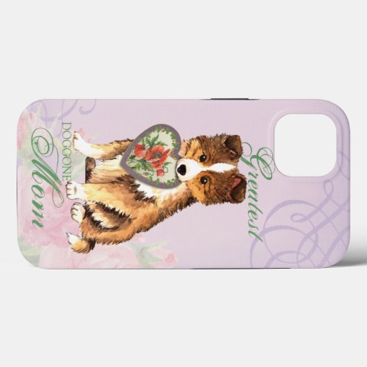 Sheltie Heart mama Case-Mate iPhone Case (Achterkant (horizontaal))