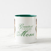 Sheltie Heart mama Tweekleurige Koffiemok (Center)