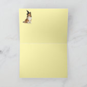 Sheltie Heks Halloween Kaart (Binnen)
