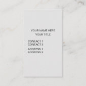 Sheltie Hond Dierenverzorging Visitekaartje (Achterkant)