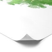 Sheltie hond en jongen lopen zonsondergang binnen poster (Hoek)