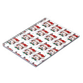Sheltie-hondenras Kerststerren Notitieboek (Linkerzijde)