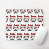 Sheltie-hondras Christmas Stars Muismat (Met muis)