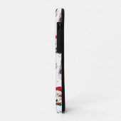 Sheltie-hondras Kerststerren Case-Mate iPhone Case (Achterkant/links)