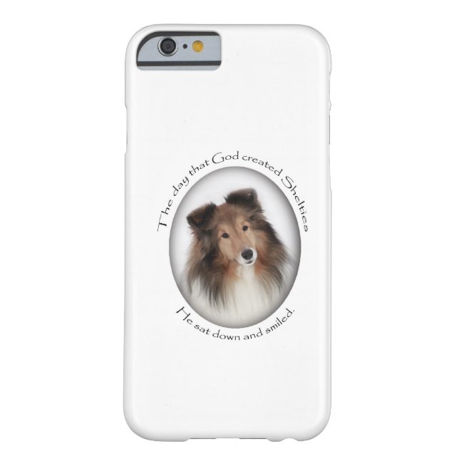 Sheltie iPhone 6 hoesje (Achterkant)